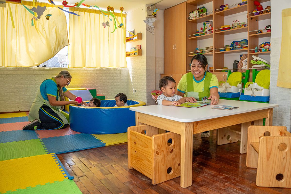 Niños en el aula